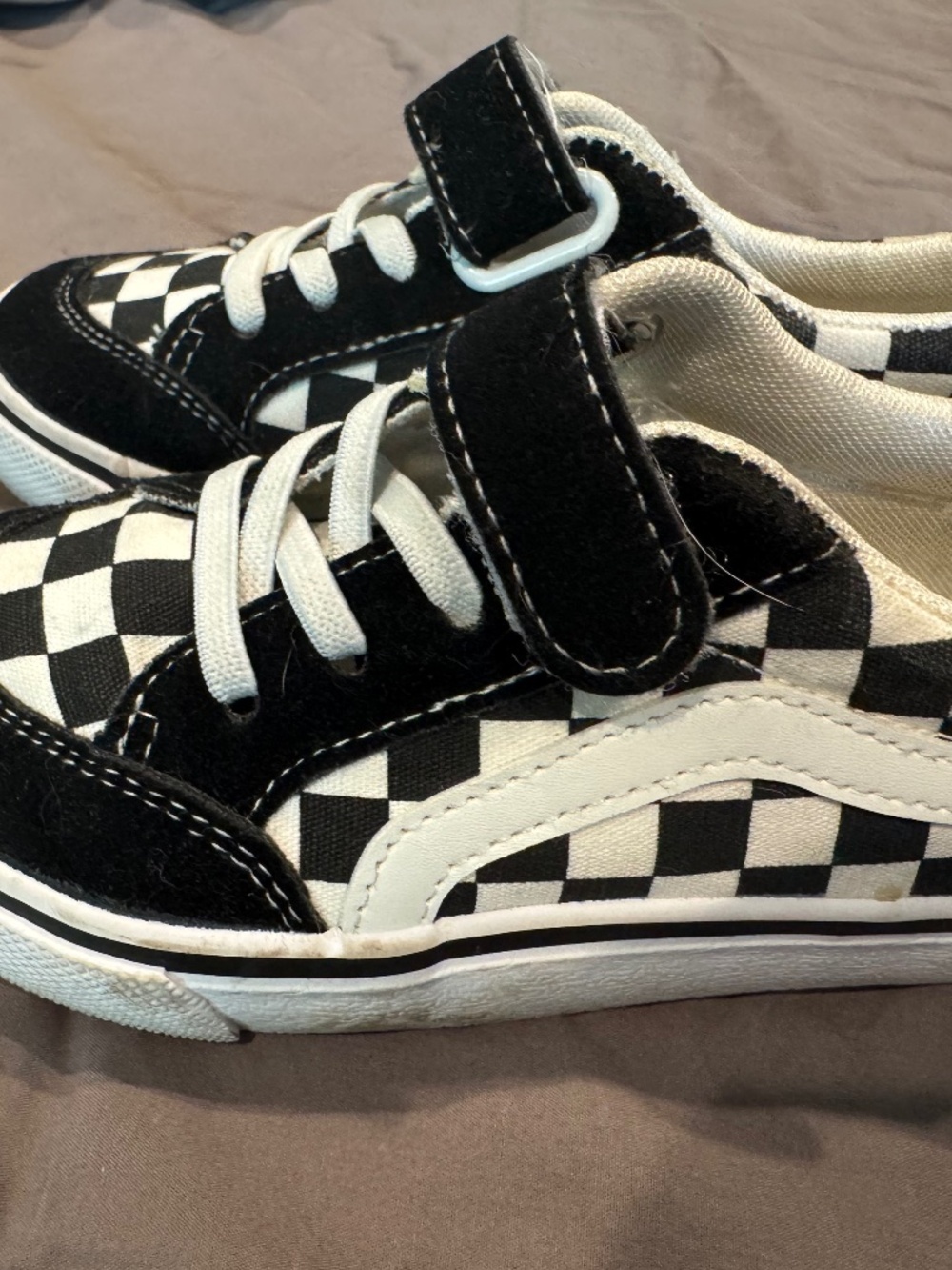 These look similar to a popular skate shoe...but they are not. Size preschool 10